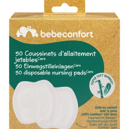 50 coussinnets d'allaitement Blanc