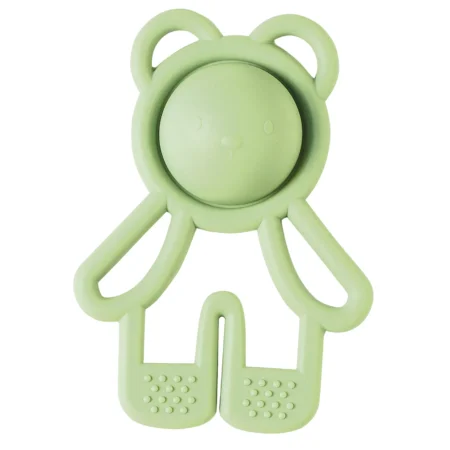 Anneau Dentition Pop-it Silicone - 10 cm - Vert