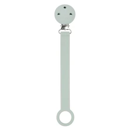 Attache-Sucette avec Fixation Universel Silicone - Silicone & Rubber - 21 cm - Vert Sauge Clair