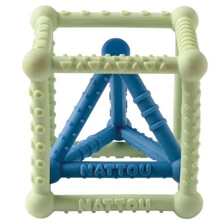 Cube Jouet Silicone - 10 cm - Vert