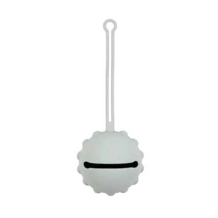 Etui à Sucette Silicone - Lapidou - 6 cm - Gris clair
