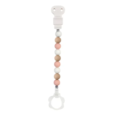 Attache-Sucette Silicone - 25 cm - Rose