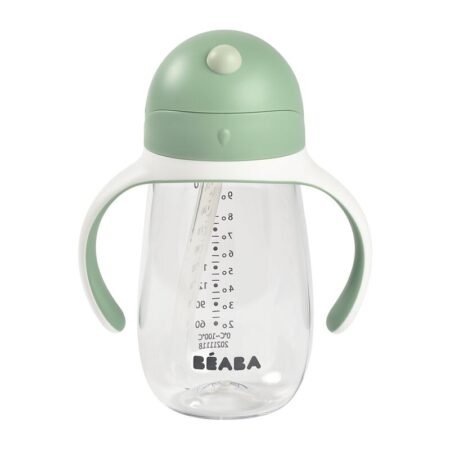 Tasse paille 300ml Vert sauge