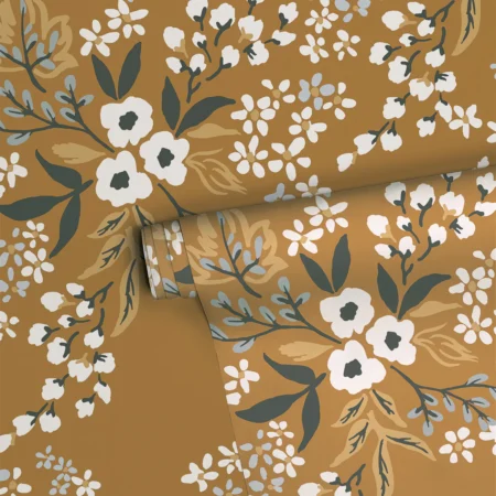 BRAYLYNN - Papier peint enfant - Motif floral