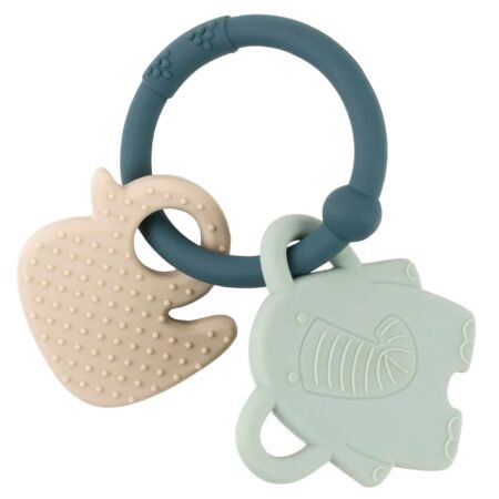 Anneau de dentition en silicone animaux