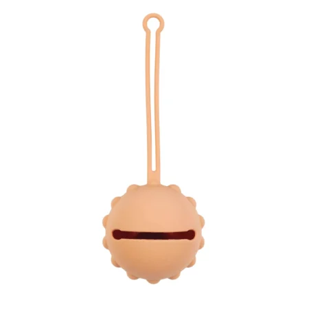 Etui à Sucette Silicone - Lapidou - 6 cm - orange