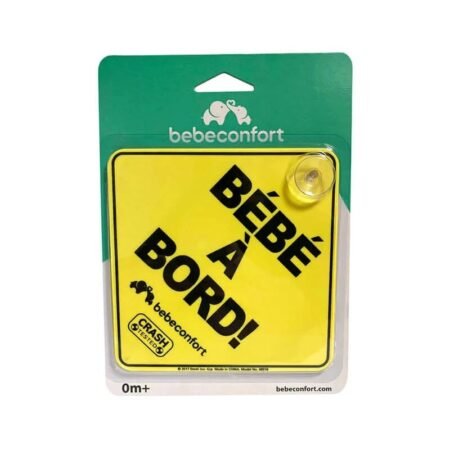 BÉBÉ À BORD – Sticker Plastifié Bébé Confort