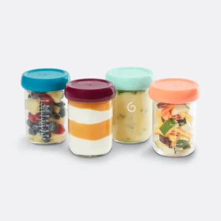 Lot de 4 Babybols en verre