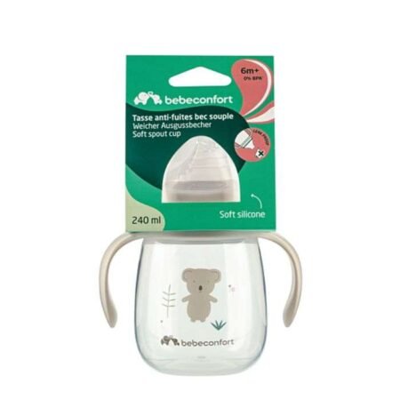 TASSE ANTI FUITE BEC SOUPLE 6 MOIS+ 240ML