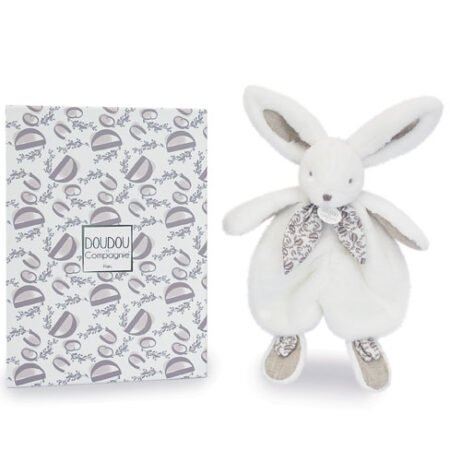 Lapin DOUDOU® - Doudou lapin Blanc - 29 cm