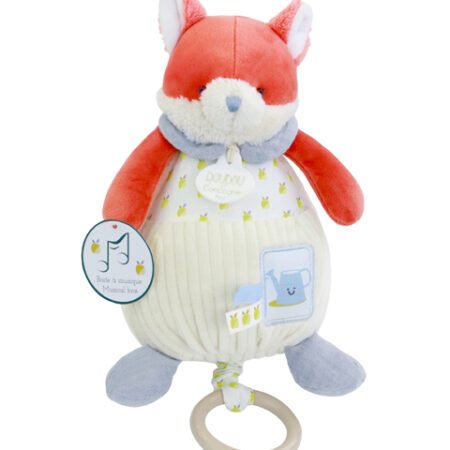 Boite a musique Renard - Romarin - 20 cm