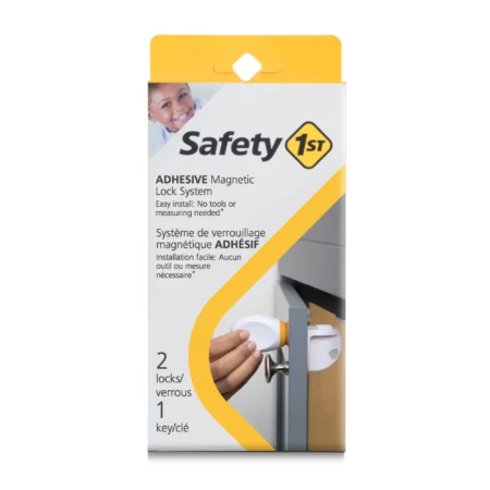 Système de verrouillage magnétique adhésif - 2 serrures et 1 clé