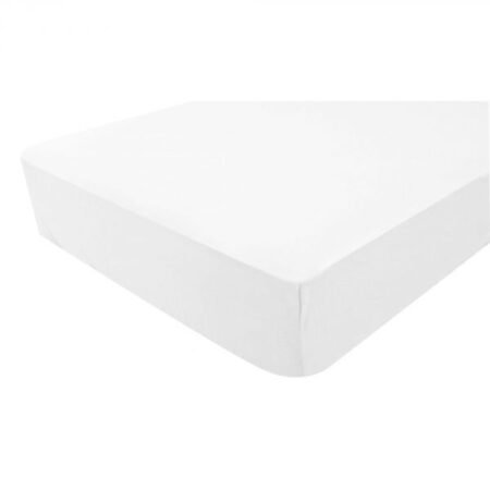 Drap-housse Blanc jersey